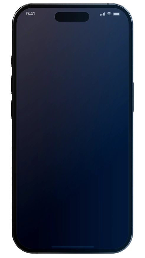 Interfaccia di trading mobile di Trelionex AI